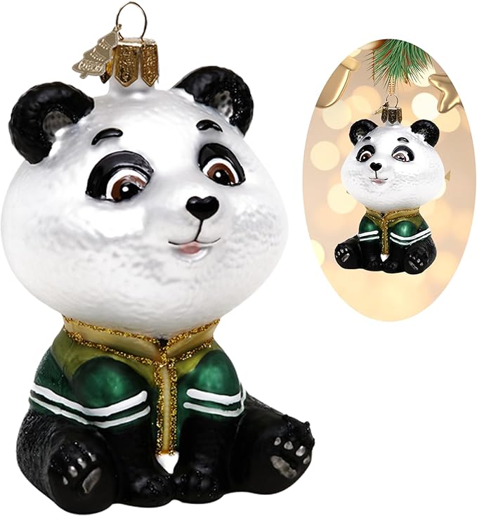Panda Weihnachtsornamente