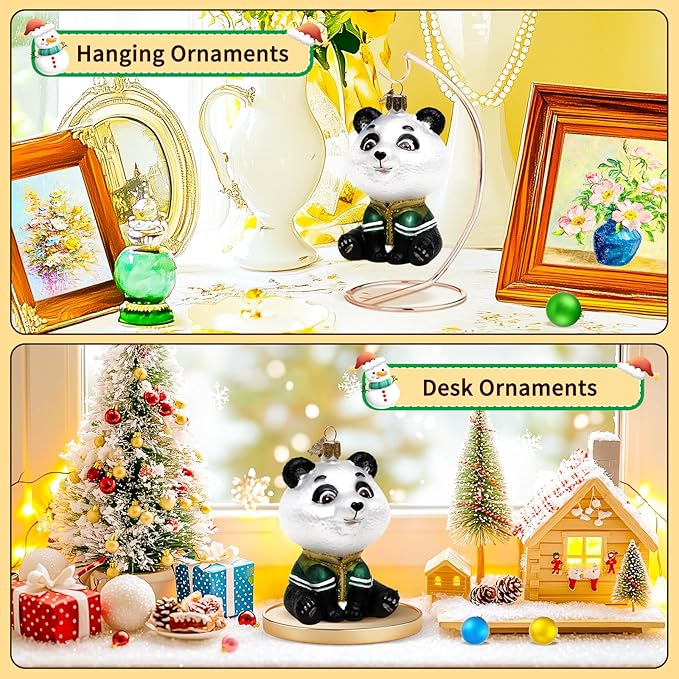 Panda Weihnachtsornamente