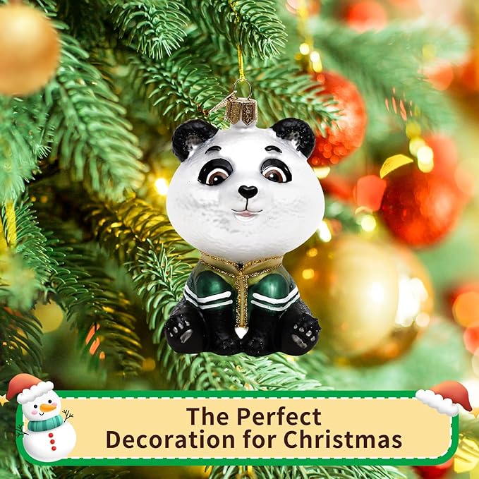 Panda Weihnachtsornamente