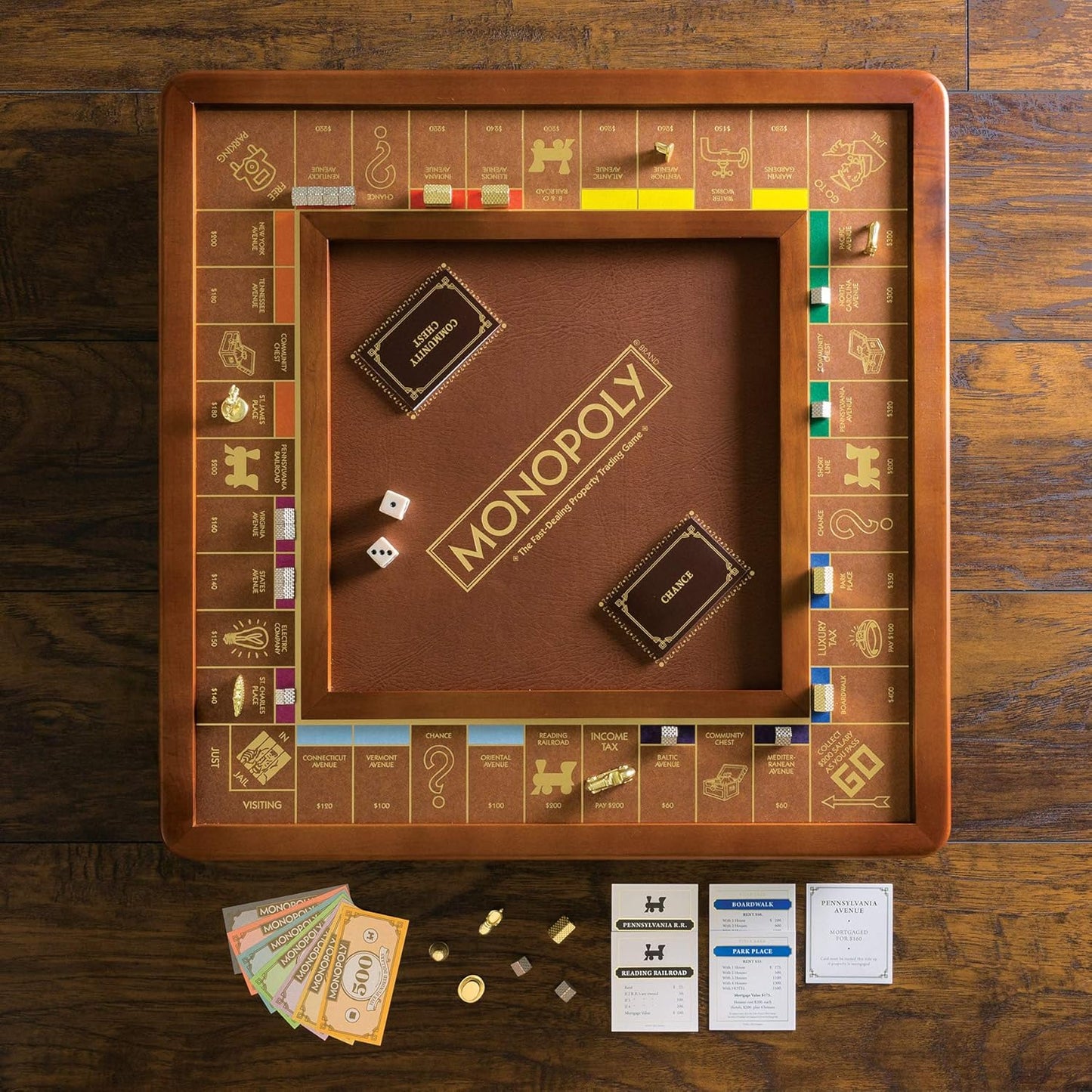 Monopoly: The Premium Collector's Experience 🎲🛍️ | Wood & Metal Edition