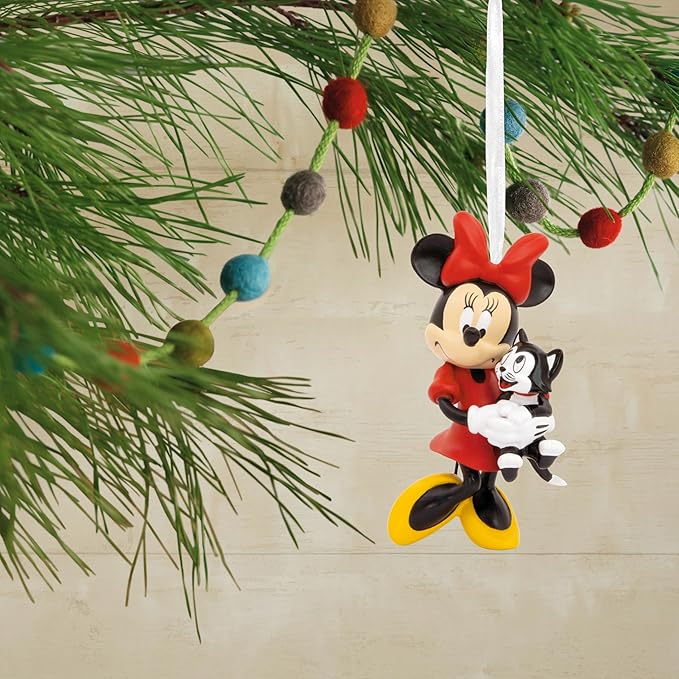 Minnie Maus und Figaro Ornament